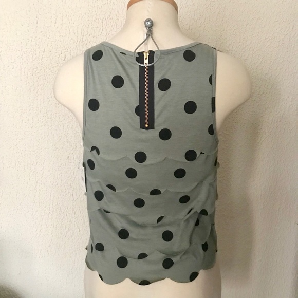 Polka dot tank top - Picture 3 of 4